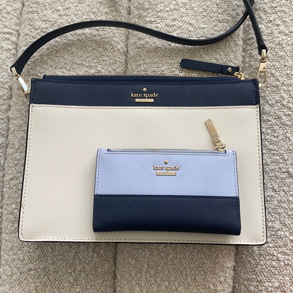 Kate spade purse and wallet set